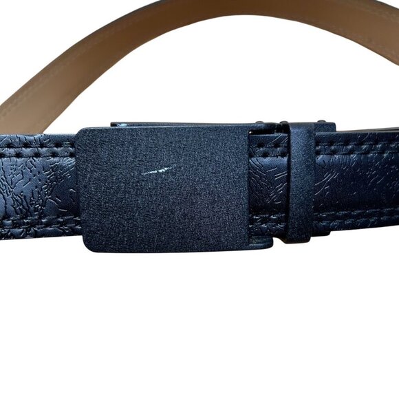 Linx Black Leather Quick Release Belt Tactical Military Riggers - Picture 3 of 7